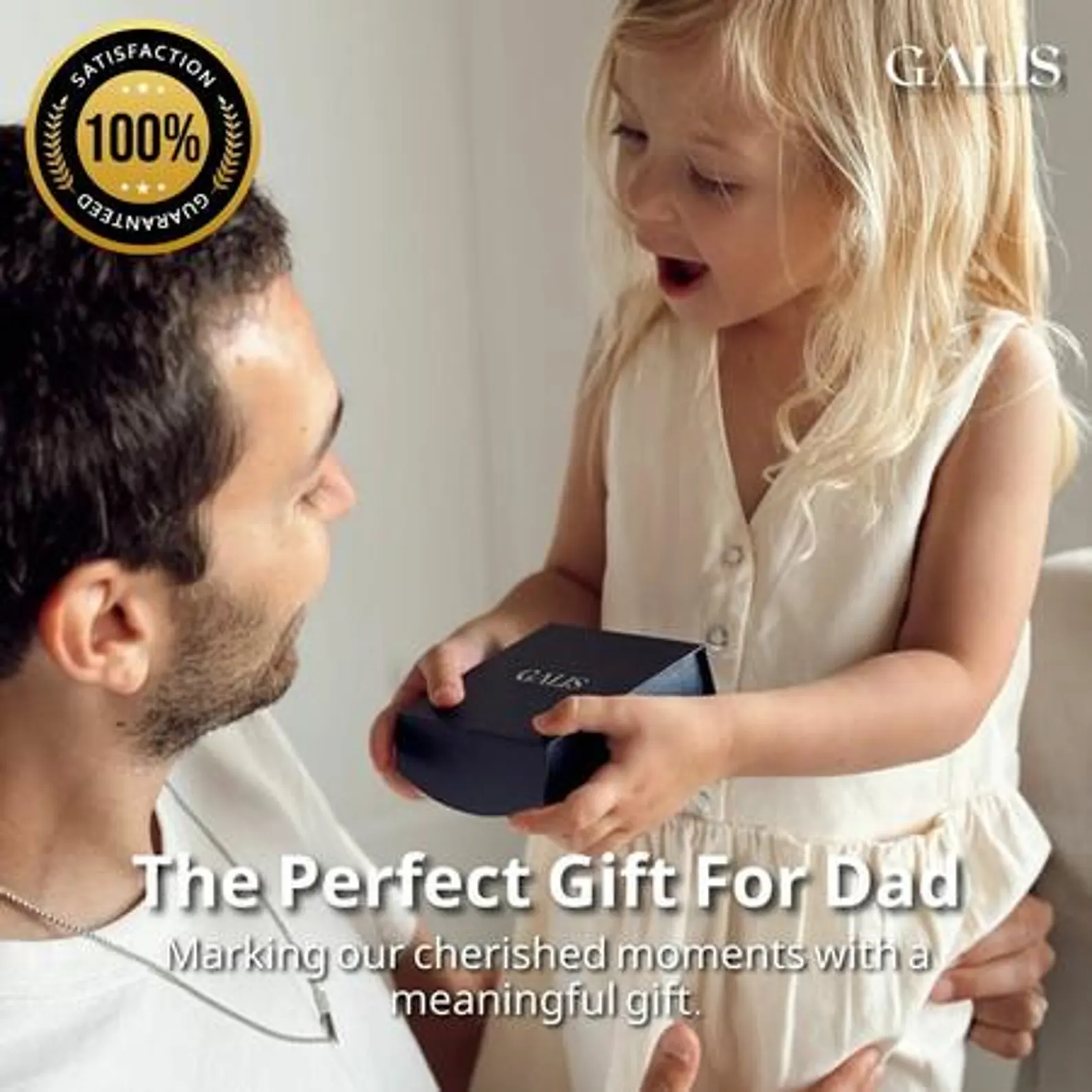 Custom Father Necklace, Personalized Family Necklace, Kids’ Name Jewelry, Engraved Dad Gift, Gift for Father's Day Valentine's Day