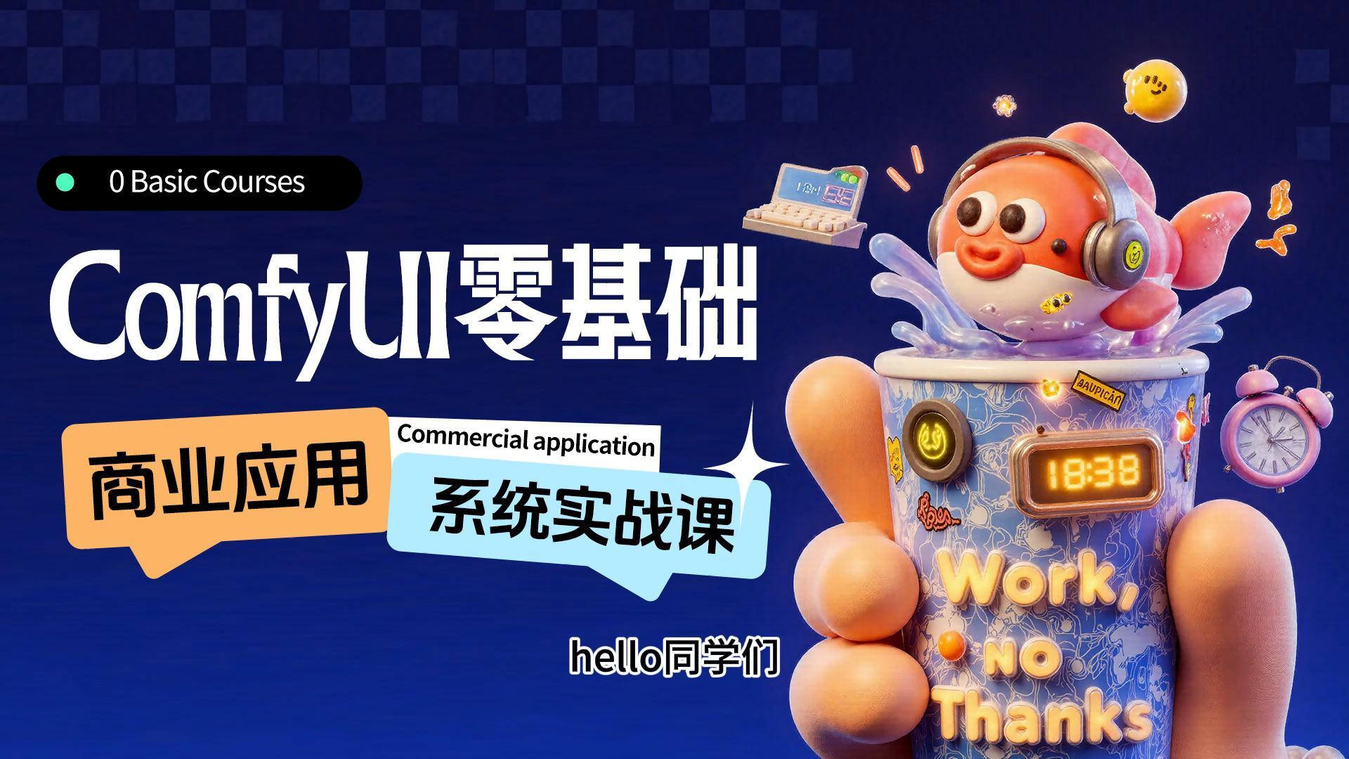 ComfyUI商业实战落地班